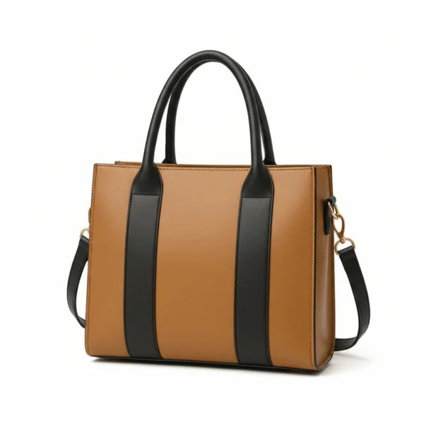 Italian Tote Bag - Camel