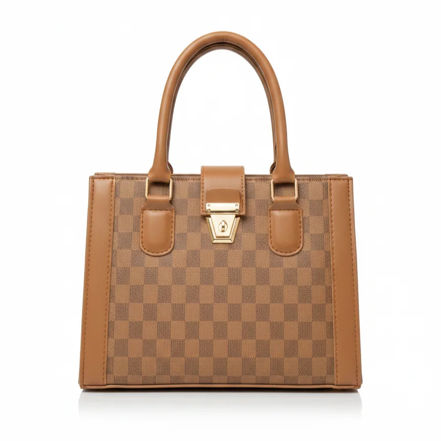 Premium Chess Box Bag Camel