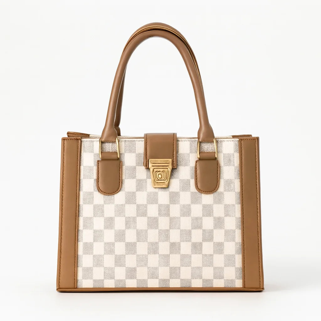 Premium Chess Box Bag Cream