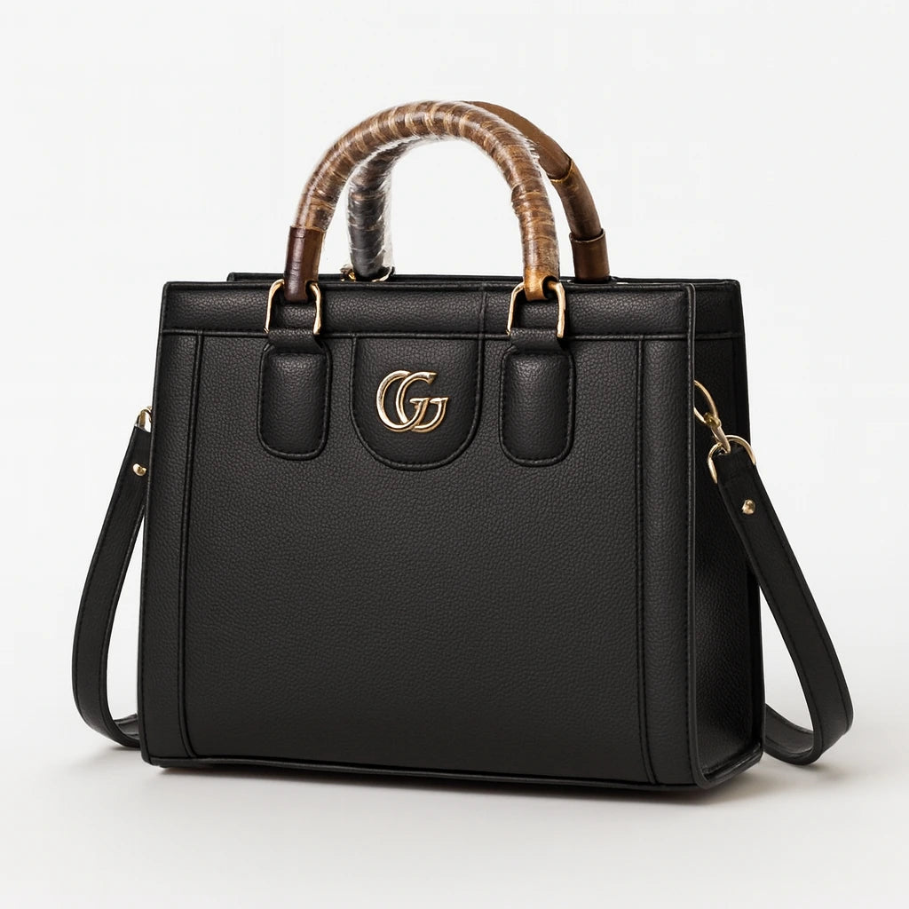 Bamboo Handel Bag Black