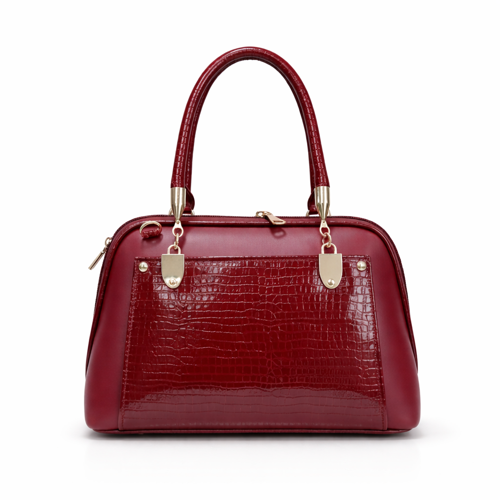 Wish Collection Handbag Maroon