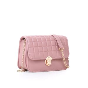 Pink Bubble Box with Dual Zippers